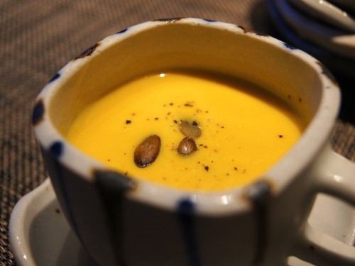 南瓜の冷製スープ