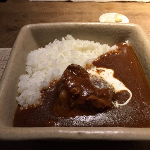 牛バラ肉の煮込みカレー☆1,100円