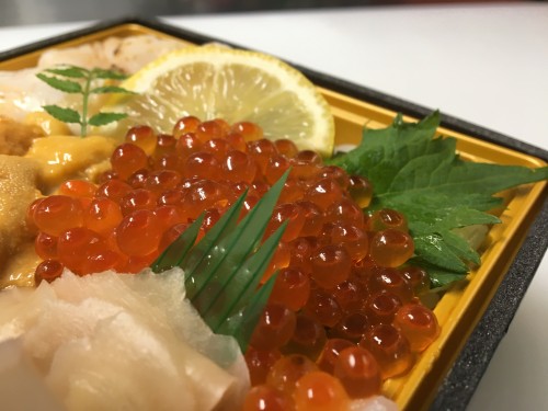 北海道産３種丼