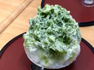 大須｜明治33年創業の歴史ある和菓子屋さんの抹茶かき氷