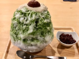中村区役所｜和の空間で頂くお茶屋さんの本格的な抹茶氷