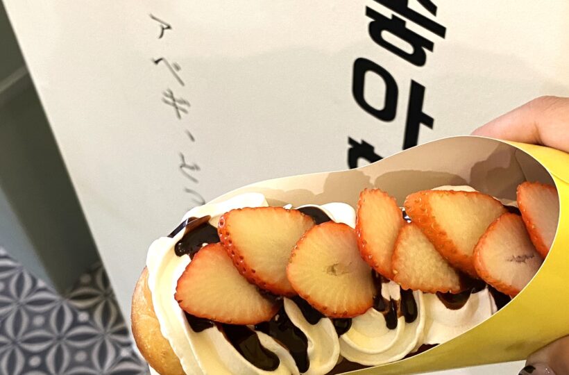 大須観音｜豊富なラインアップが魅力的♪ホイップ＆フルーツのデコレーションが可愛い韓国ドーナッツ