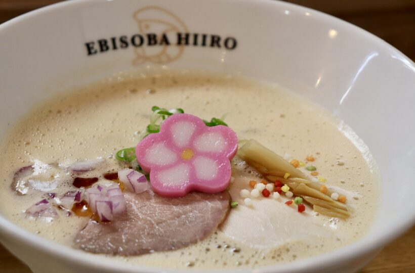 堀田｜モチモチ麺とトロトロ濃厚海老出汁スープ。えびそばが人気のお店