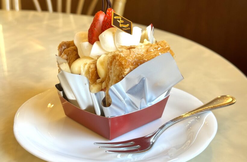 荒子川公園｜サクサク食感のパイといちごの最強ミルフィーユ♪四季の美味しさを詰め込んだケーキを販売する洋菓子店