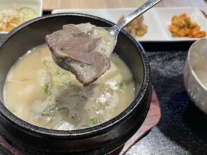 御器所｜コラーゲンたっぷりで栄養満点！韓国伝統のスープ「ソルロンタン」が楽しめる韓国料理店