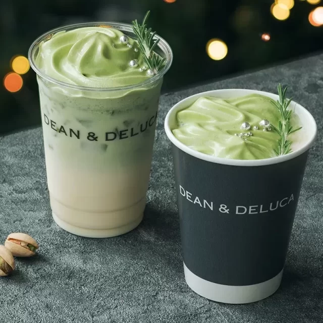 DEAN & DELUCA 名古屋で冬限定！抹茶ピスタチオ＆ホワイトチョコレートラテで贅沢なひととき