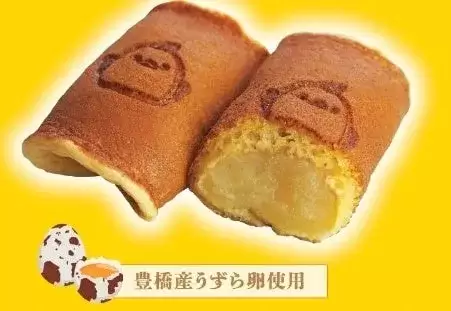 豊橋産うずら卵使用の焼き菓子