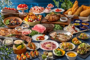 ヒルトン名古屋で地中海グルメ旅！年末年始は蟹・牡蠣食べ放題「地中海の恵み」ビュッフェ