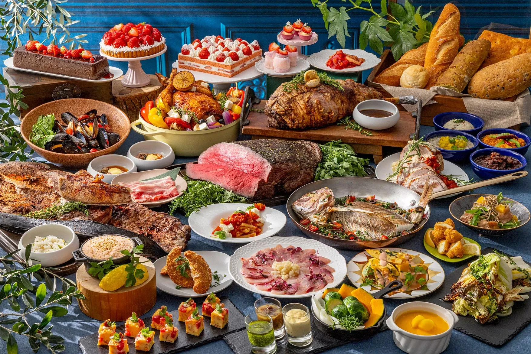 ヒルトン名古屋で地中海グルメ旅！年末年始は蟹・牡蠣食べ放題「地中海の恵み」ビュッフェ