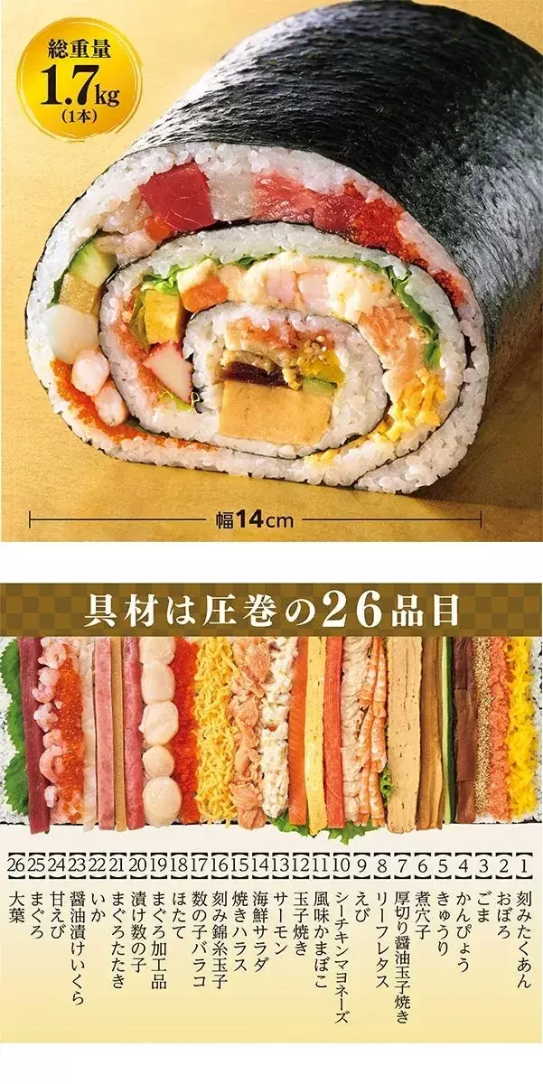 26品目ごくぶと巻の断面写真