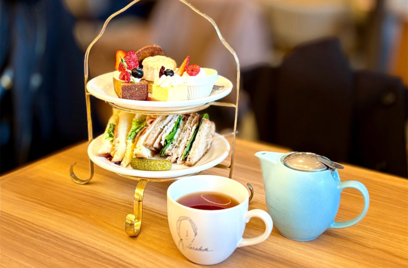 名駅|駅直結!平日2時間限定で紅茶飲み放題付のアフタヌーンティーを楽しめるニューヨーク発祥のカフェ