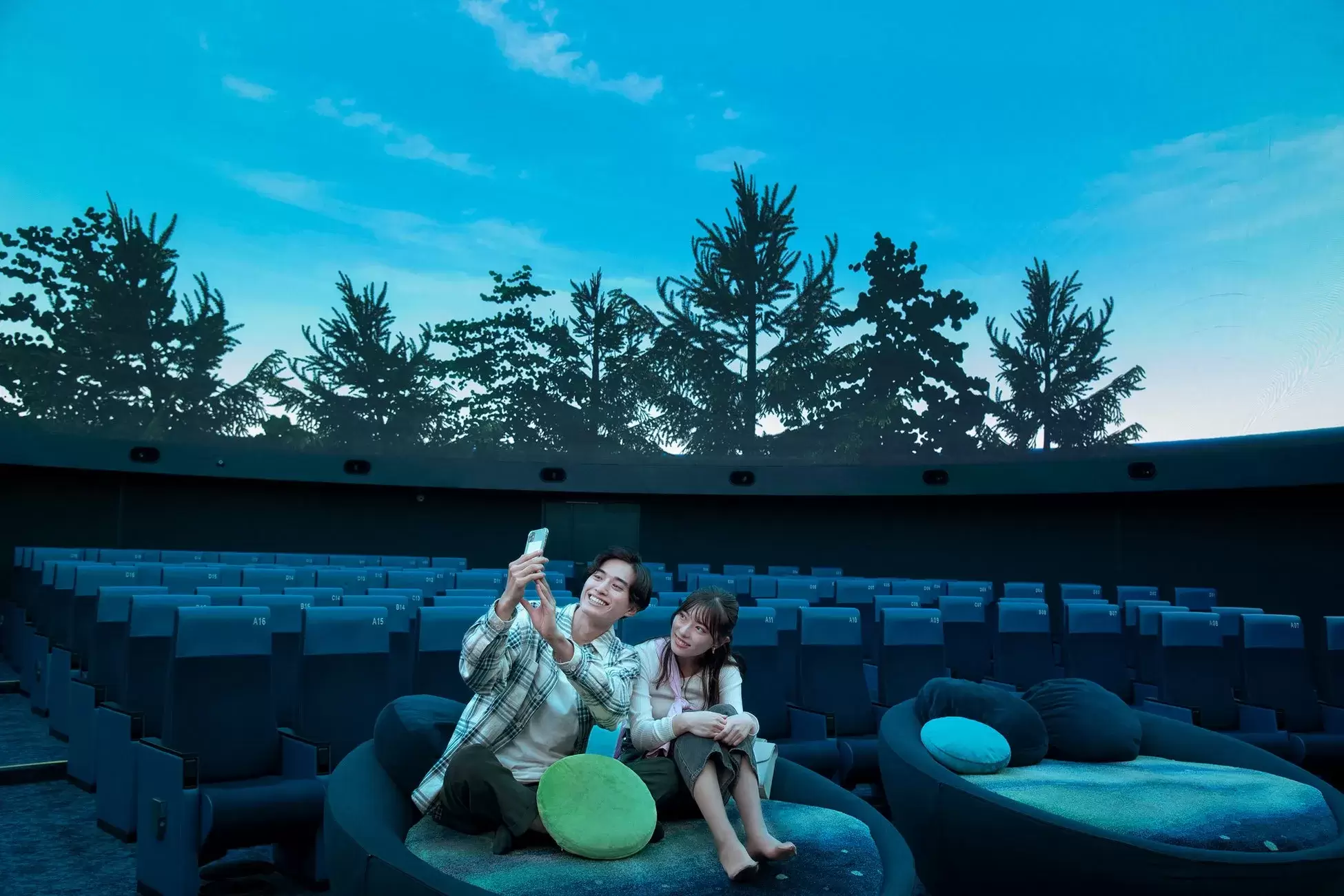 カップル自撮り