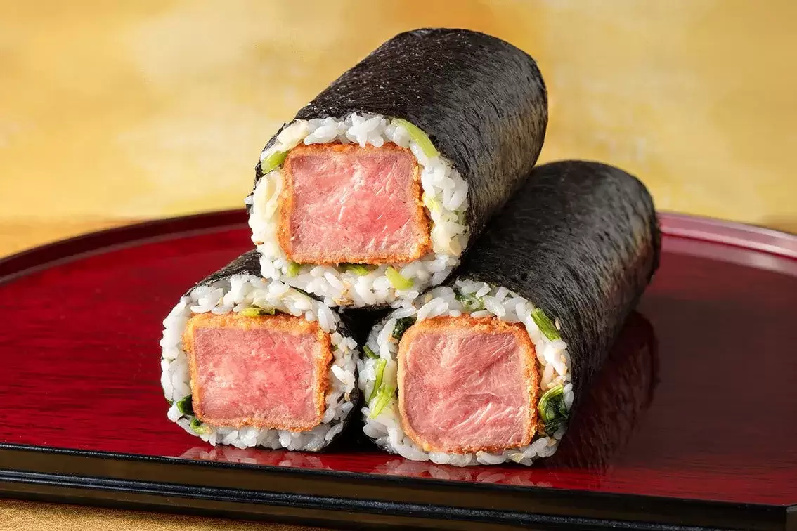 カツ巻きの断面写真