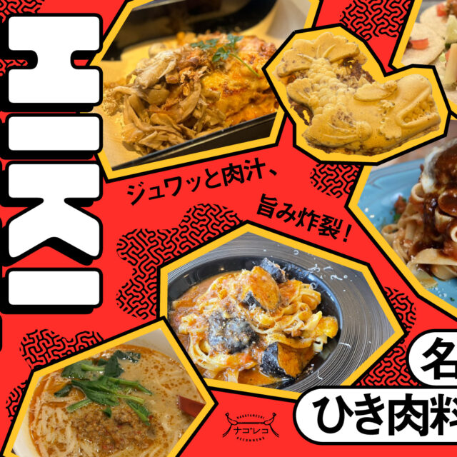 まとめ｜ジュワッと肉汁、旨み炸裂！名古屋のひき肉料理13選