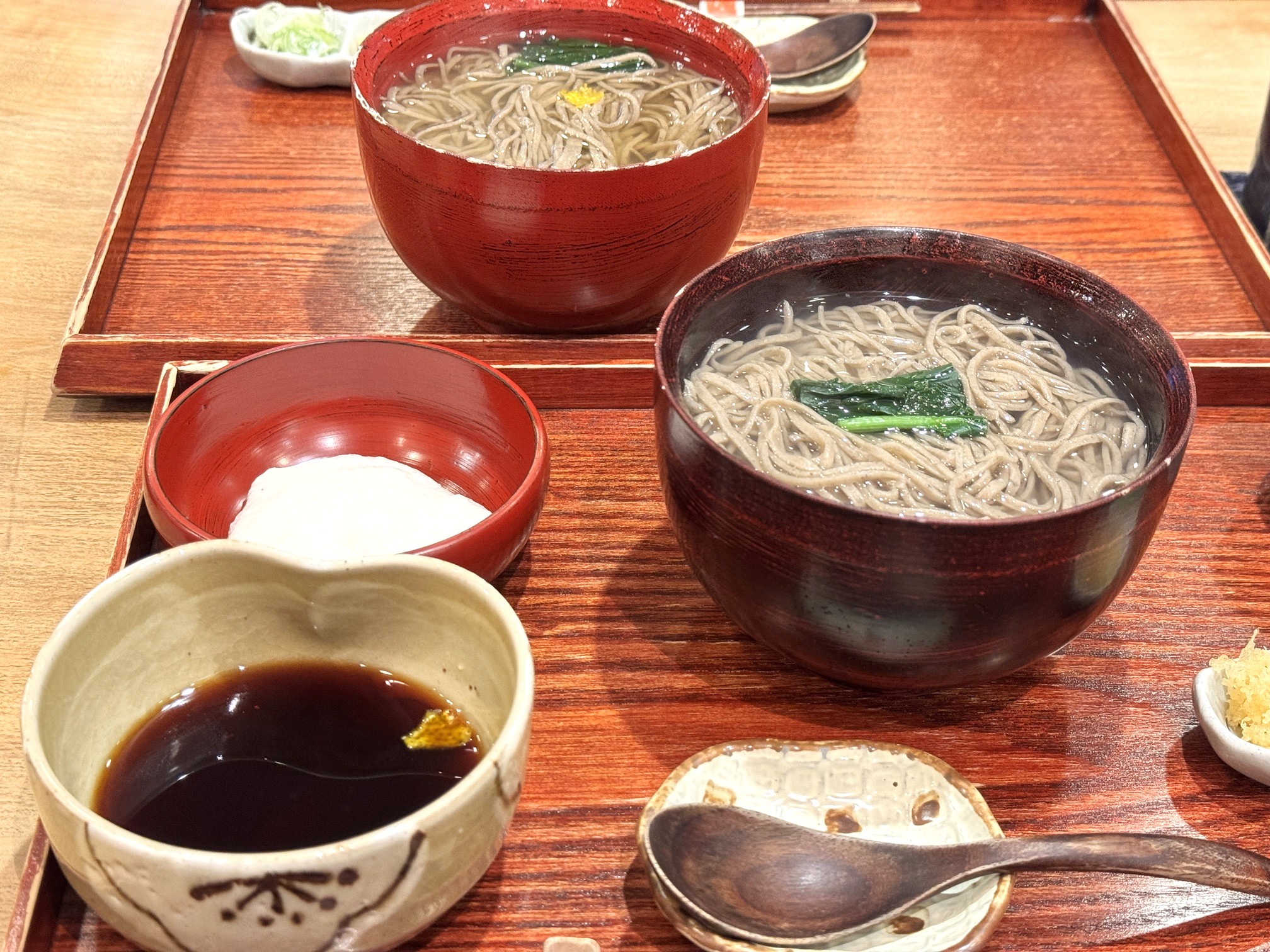 東山公園｜体温まる「湯つき蕎麦」を初実食♪長野県産の蕎麦の実をまるごと使ったこだわり手打ち蕎麦