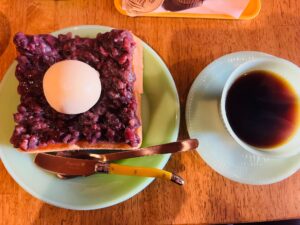 植田｜ほっぺたが落ちるとはこのこと！最強の小倉トーストが味わえる珈琲店