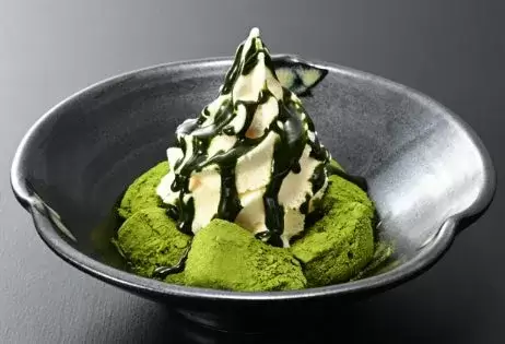 宇治抹茶わらび餅あいす