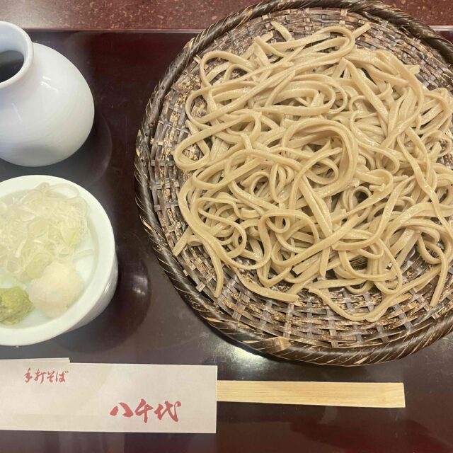 大曽根｜品数豊富な蕎麦屋で味わう太打ち田舎ざるとそばがきぜんざい。ひとりでも家族とでも楽しめるお店