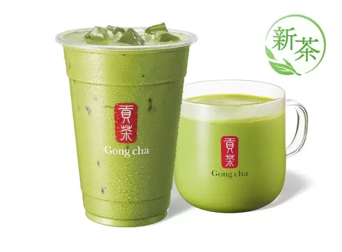 ゴンチャの冷たい・温かい抹茶ドリンク