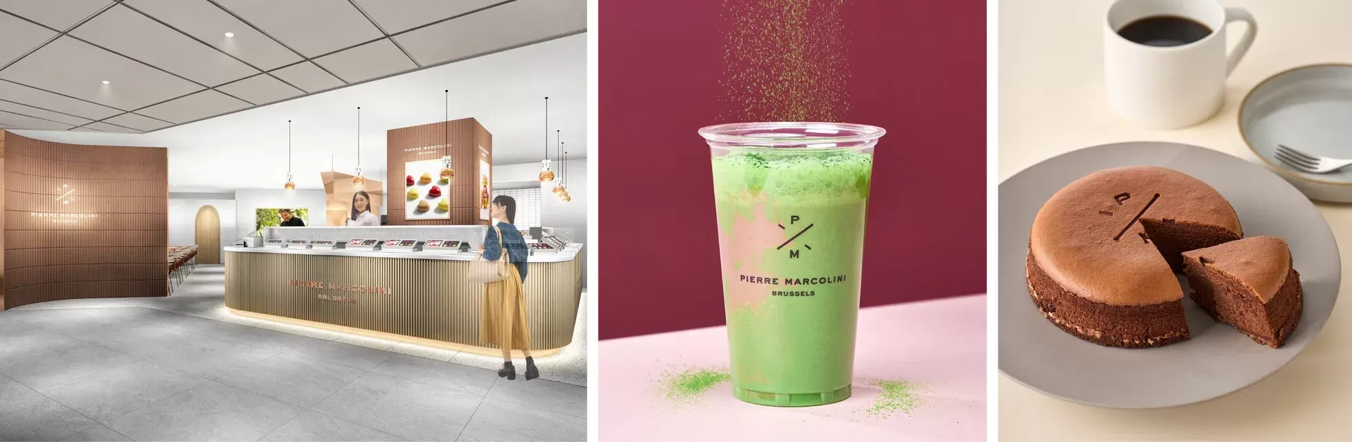 名古屋・栄「HAERA」にカフェ併設！ピエール マルコリーニ新店で限定抹茶ドリンクとできたてアイスを堪能！
