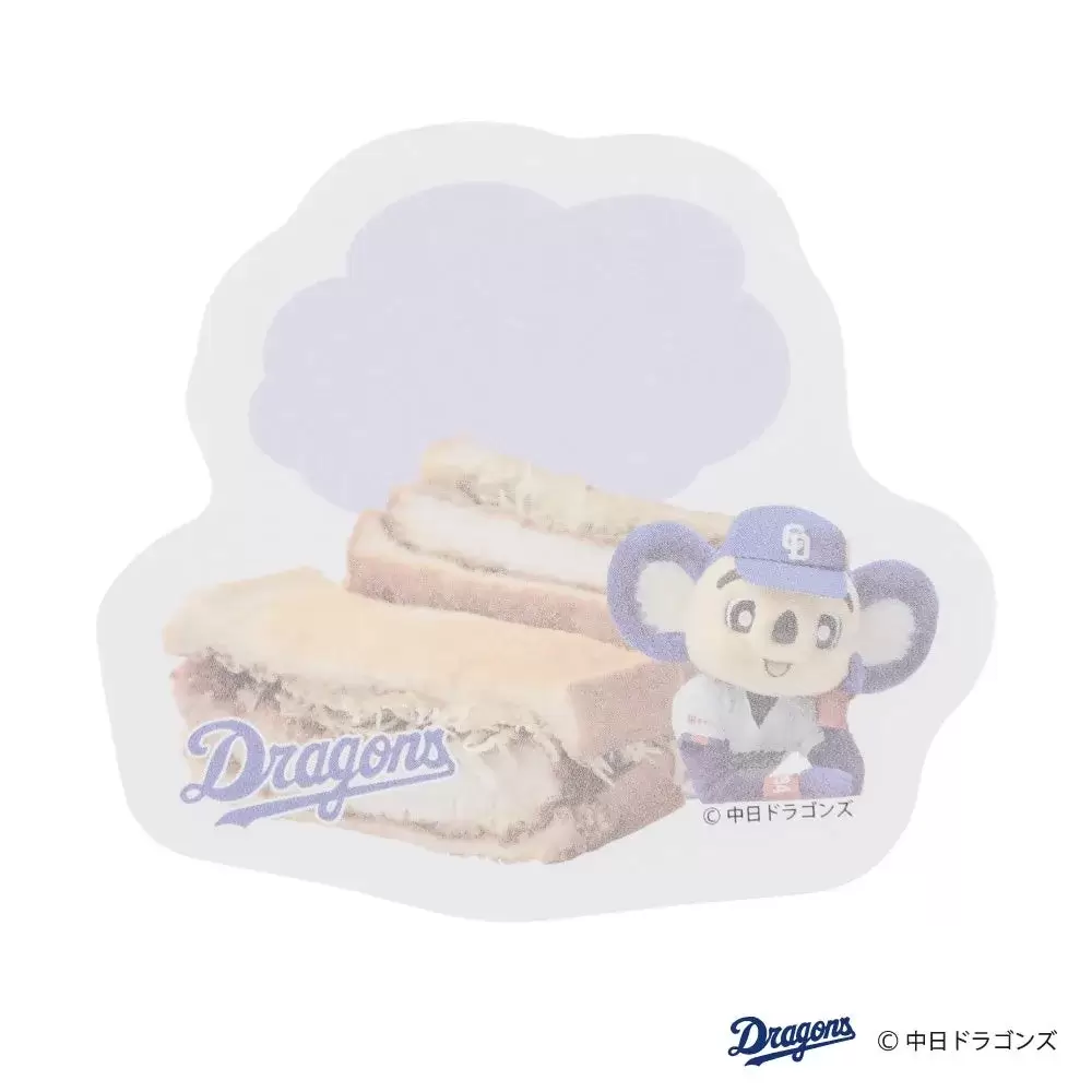 ドアラと食パン ダイカット付箋集合