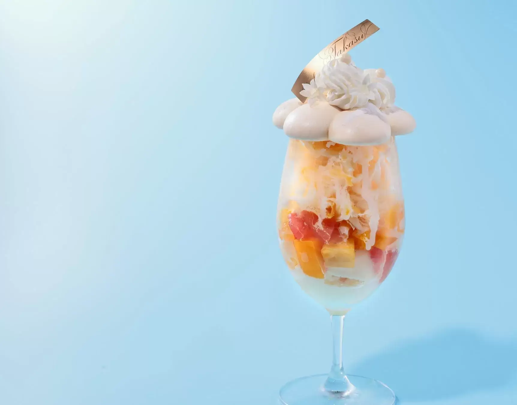 フォルテシモ アッシュのロイヤルミルクティーかき氷