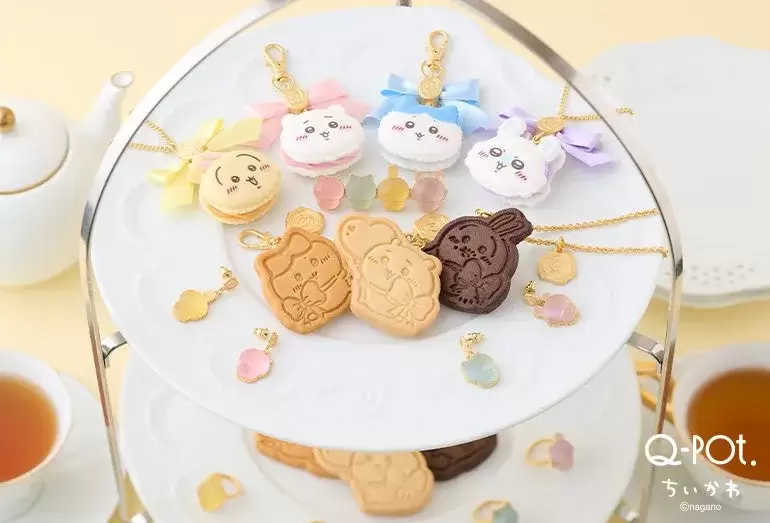 ちいかわとQ-pot.が贈る、スイーツアクセサリーCollection