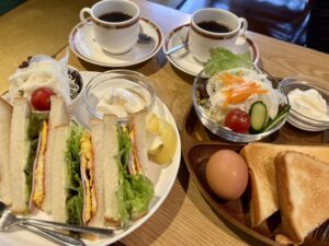 川名｜懐かしさがそっと漂う喫茶店で味わう、充実のモーニング