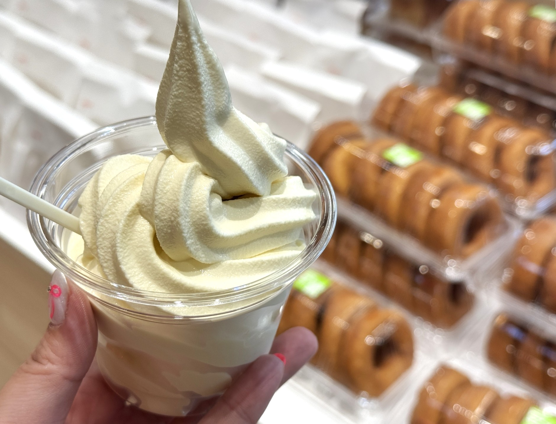 鶴舞｜自社製造のこだわり豆乳を使用！豆腐店で買えるドーナツとソフトクリームに注目